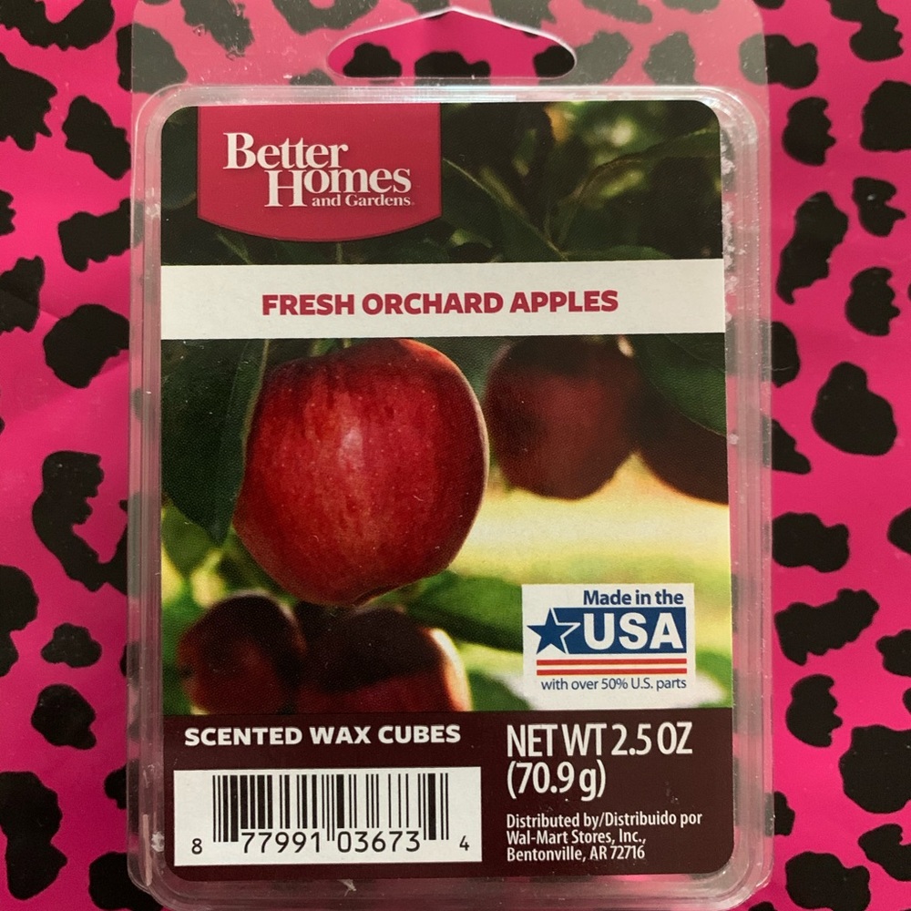 Fresh Orchard Apples wax cubes